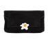 Suede Fried Egg Clutch, &pound;75, Handbags, Black, Suede, Front view